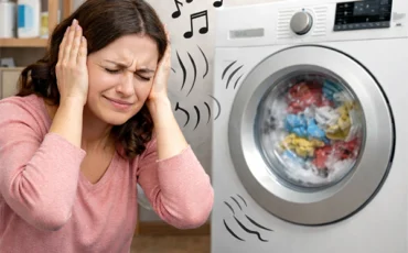 علت صدای زیاد ماشین لباسشویی و آموزش رفع مشکل